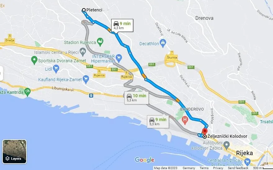 Apartman 4 Fiume Horvátország